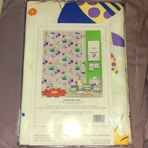 3/$10 Cute as a bug shower curtain